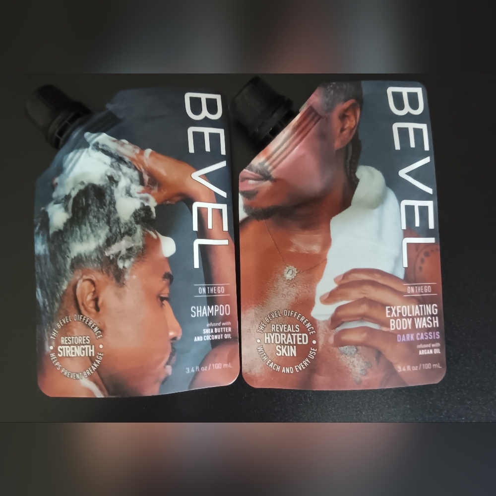 BEVEL Travel Size - Shampoo, Body Wash